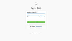 Login page inspiration - GitHub